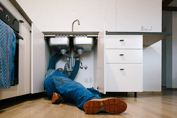 Professional Drain Cleaning technician working in Kingston Springs, TN